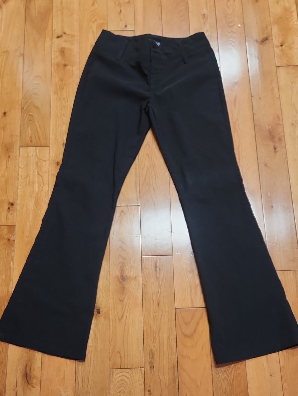 Black Bootcut Women's Dress Pants - Sleek Flare Style